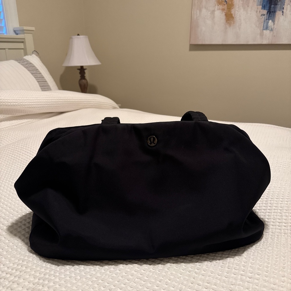 lululemon athletica Black Duffel Bag